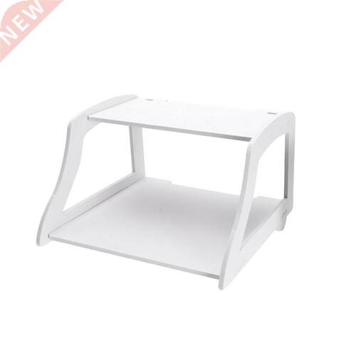 Double-Layer Hollow Router Storage Rack TV Wall-Mounted Set