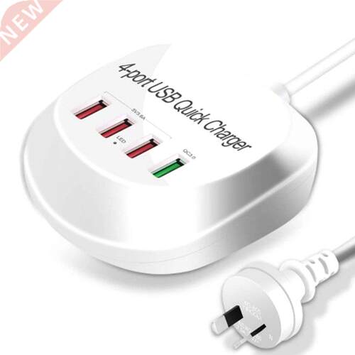 4 Ports QC3.0 Quick Charging Multi-Function USB PD 20W Charg