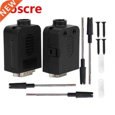 2Pcs DB9-G-8A 9Pin Screw Serial Connector to Wiring Terminal