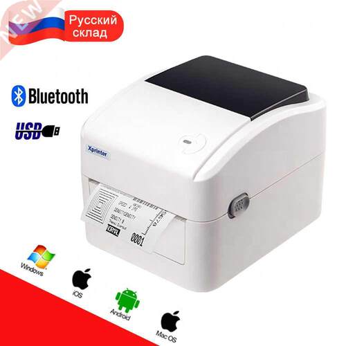 XP-420 4 Inch Thermal Shipping Label Printer 25-115mm Barcod