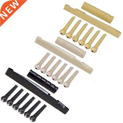 Pasadores de puente de guitarra portátiles de 6 cuerd
