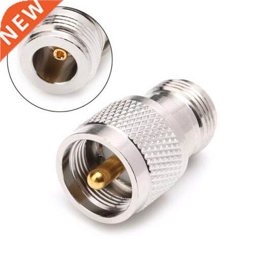 PL259 UHF Plug Male To N Female Jack Straight 50 Ohm RF Conn