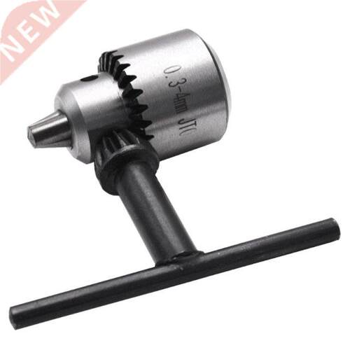 4x Micro Motor Drill Chuck Clamp 0.3-4mm With Key 3.17mm Sha