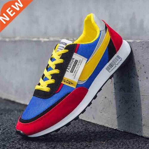 New Colors Running Shoes Men Autumn Anti Slip Walking Shoes