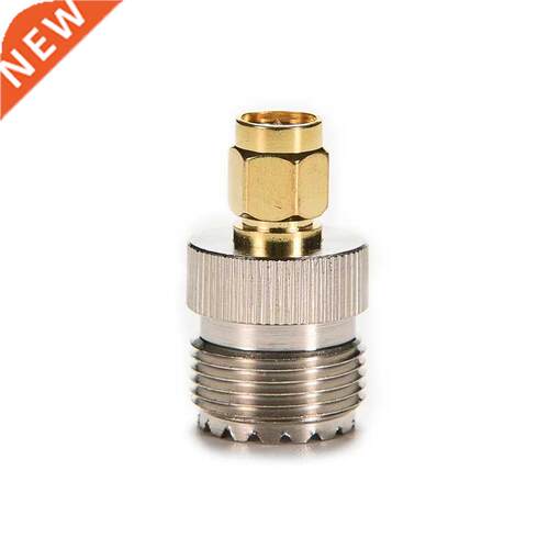 Silvering Adapter SO239 UHF female jack to SMA plug male RF