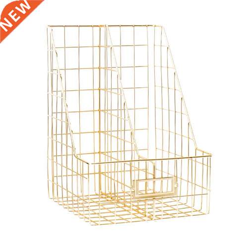 Nordc Style Mesh Book Shelf Stand Home Offce Bedroom Fle
