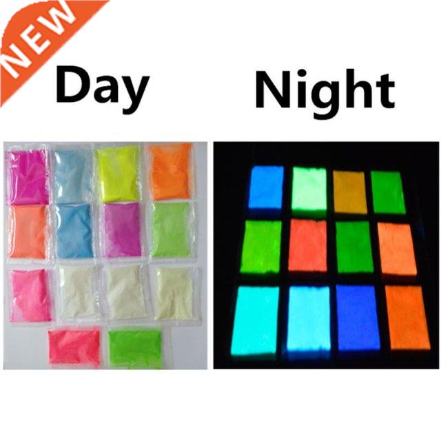 14 Colors Acrylc Pant Glow n the Dark gold Glowng pant