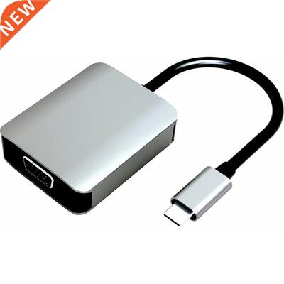 New Usb .1 Type-C To Vga Adapter With Aluminum Case Ulc1K0