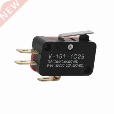 100Pcs V-151-1C25 Micro Limit Switch SPDT NO NC Snap Action