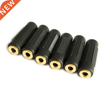 5Pcs Stereo Jack Adaptor Gold Plated 3.5mm to 3.5mm Stereo A