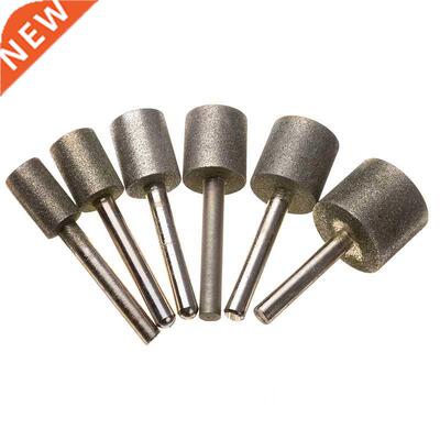 6PCS Dia mm Cylindrical Graphite Rod Polished Diamond Shank