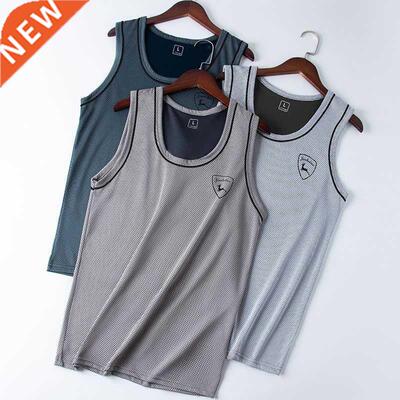 Mens Underwear Sleeveless Tank Top Solid Muscle Vest Undersh