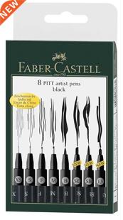 Faber Castell Ptt Artst Pen black Manga Detal Nbs Art