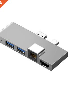 USB-C Hub for Surface Pro 3/4/5 6 Type-C to 4K HDM-Compatb