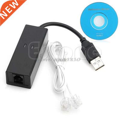 USB 2.0 56K Data V.92/V.90 Telephone Fax Modem Cable For Win