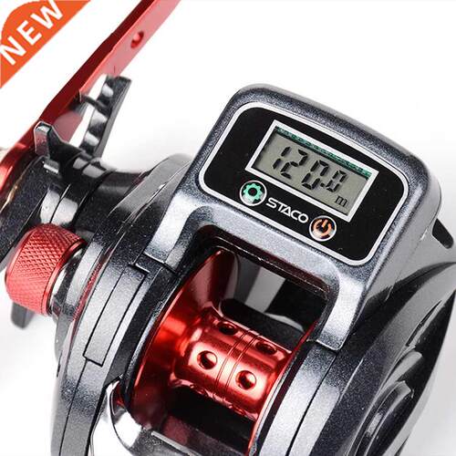 1+1 Ball Bearing Left / Right Fishing Reel with Digital Dis