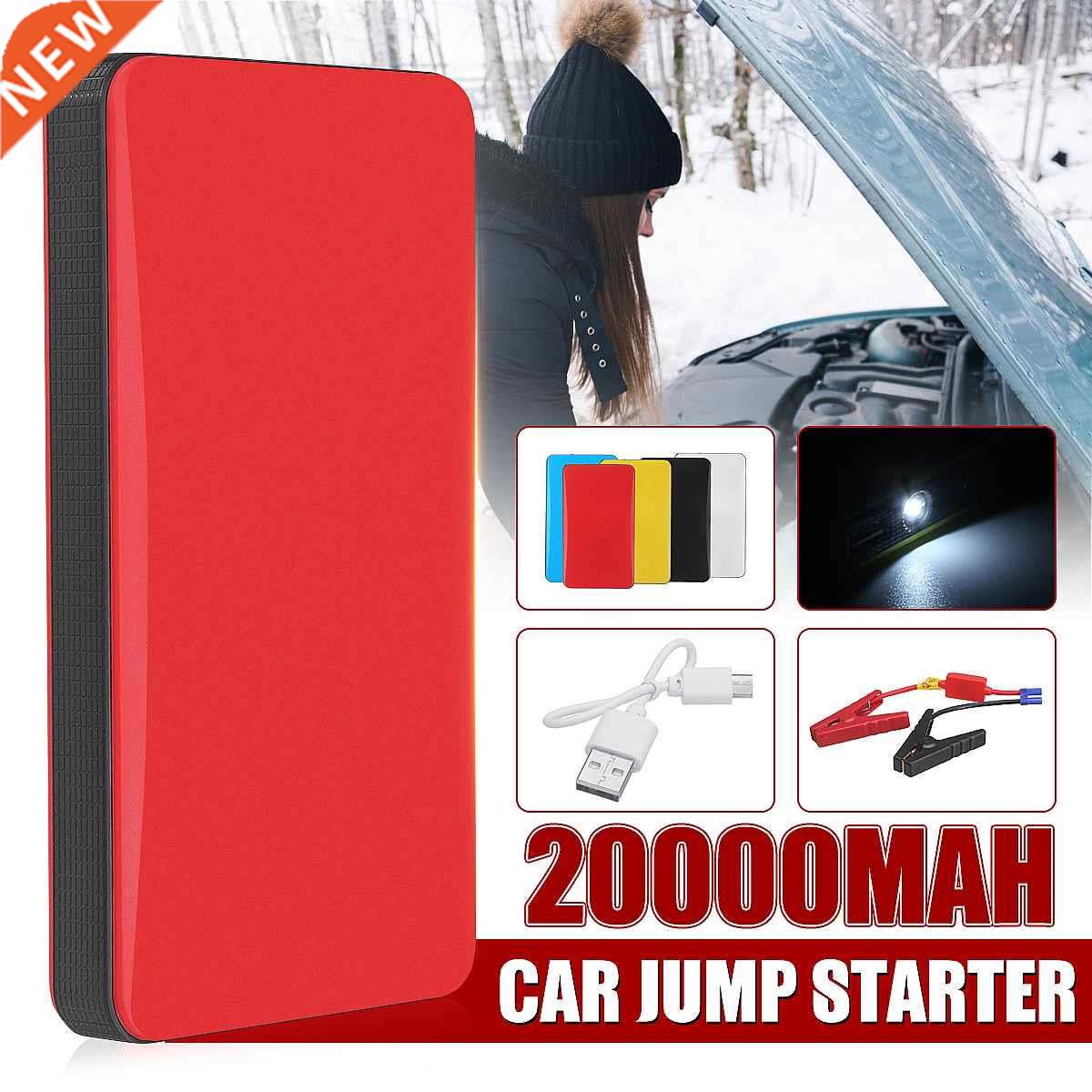 Car Starters 12V 20000mAh Car Battery Starter Booster Car J