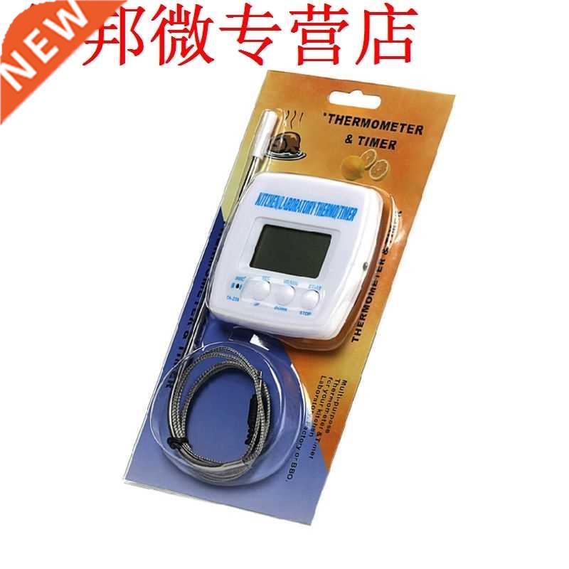 Digital Food Temperature Meter Timer Lcd Display for Cooking
