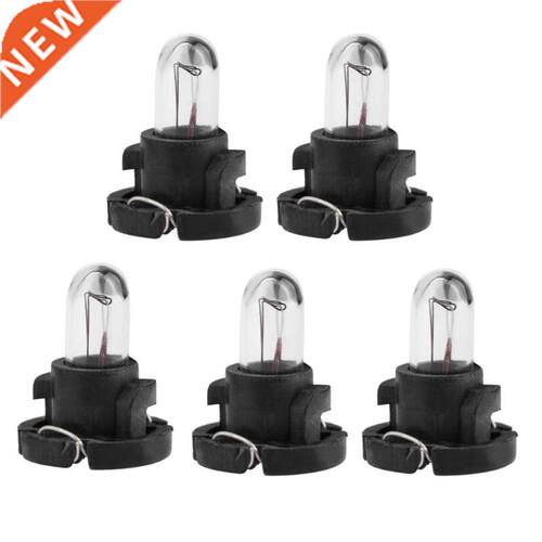 5pcs T4 12V Car Auto nteror nstrut Lght Bulbs Dashboard