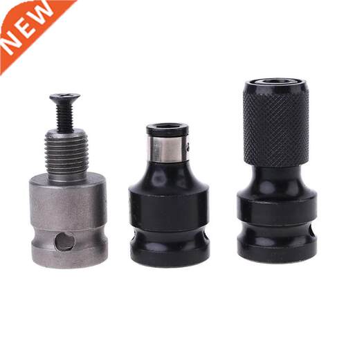 3pcs/set 1/2 Inch Square To 1/4 Inch Hex Ratchet Socket Wren