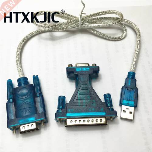 New SB 2.0 To RS232 Com Port 9 PIN SERIAL DB25 DB9 Adapter C
