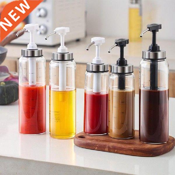 Sauce Pump Dispenser Bottle Press Pump Head Condiment