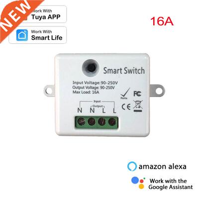 Tuya/Smart Life 16A Mini Smart Wifi Switch On-off Device Is