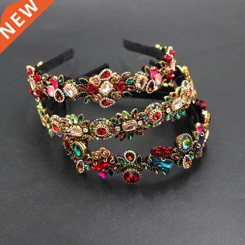 New Fashion Temperament Personality flower metal rose inlaid