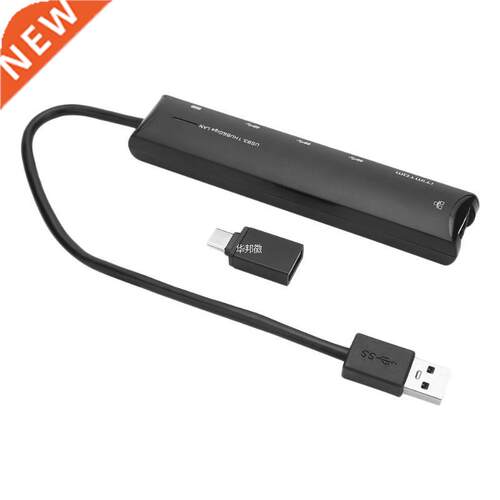 USB 3.0 to Rj45 Hub Gigabit Ethernet Adapter 1000Mbps 适用于