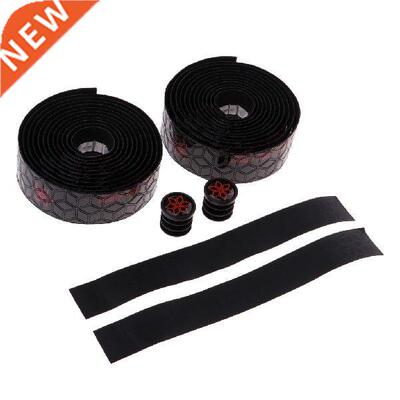 1 Pair Print Pattern Road Bike Handlebar Tape Strap Wrap