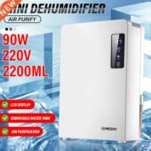Electrc Dryer Home Purfer Dehumdfer 2.2L