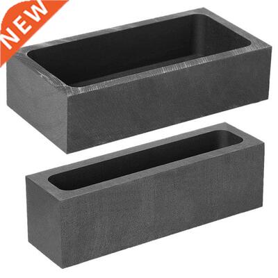 2 Pcs 1KG 665 G Graphite Ingot Mold Crucible Metal Casting M