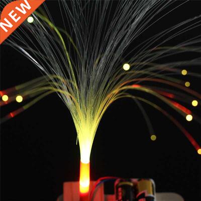 Electronic DIY Kit Multicolors Changing LED Optic Fiber Ligh