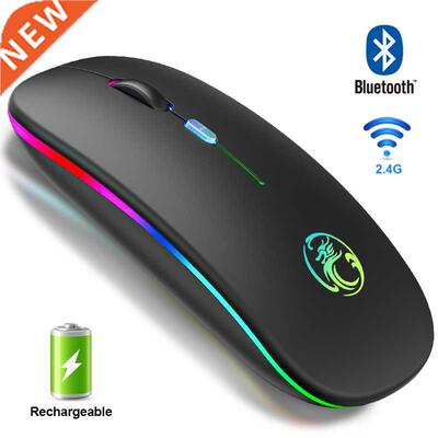 Wireless Mouse Bluetooth Mouse Wireless Computer Mouse RGB R