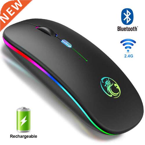 Wireless Mouse Bluetooth Mouse Wireless Computer Mouse RGB R