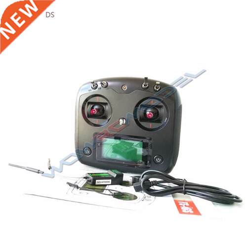 Black FS I6S FS I6S Flysky 10CH 2.4G RC Quadcopter Transmit