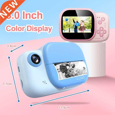 Children Instant Camera 3 inch HD Dual Screen 1200W Pixels D