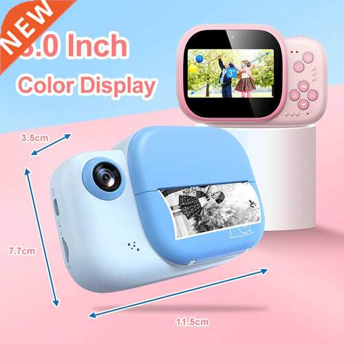 Children Instant Camera 3 inch HD Dual Screen 1200W Pixels D
