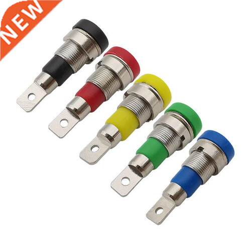 5/10Pcs 4mm Banana Female Jack Socket Panel Mount Connector
