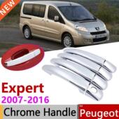 Tepee 2007 Handle Peugeot Cover Door Expert Chrome for 2016