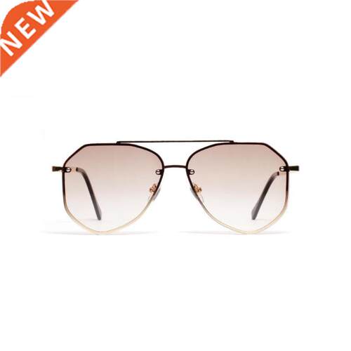 Men Women Retro Round Sunglasses Ladies Brand Designer Luxur