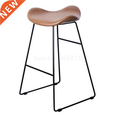 Nordic light luxury bar chair fashion personality iron bar