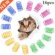 16Pcs Plastic Cat Toys Spiral Spring Legendog