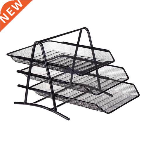 2021office supplies three-layer metal file bar easy to