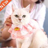 Neckerchief Collar Scarf Pet Bibs Cute Dog Bandana Cats