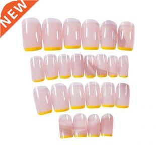 Tips Solid Nail French Functional False Fake