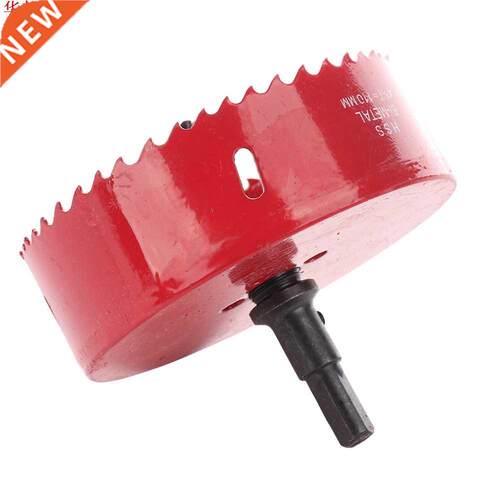 110mm M42 6Pcs HSS Hole Saw Set Carbide Tip TCT Core Drill B