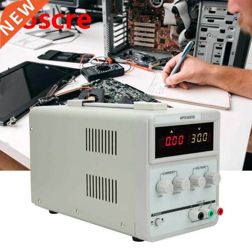 30V/5A Adjustable DC Regulated Power Supply LED Display APS3