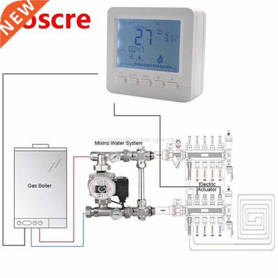 BGL02-5 LCD Thermoregulator Gas Boiler Heating Temperature C