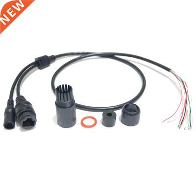 CCTV POE IP network Camera PCB Module video power cable 65cm